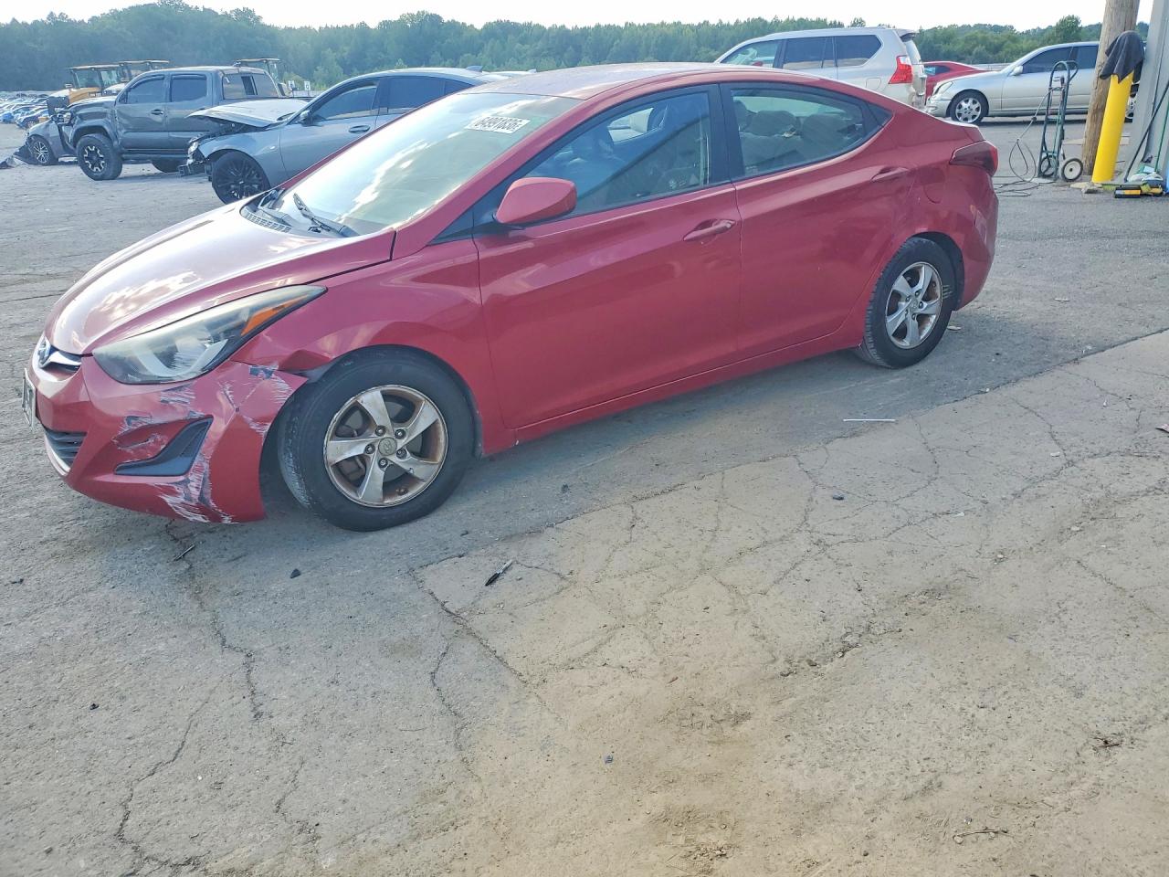 2014 HYUNDAI ELANTRA SE | KMHDH4AE3EU216058 | UPCARS