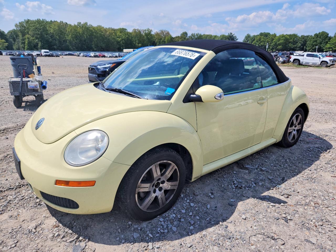 2006 VOLKSWAGEN BEETLE CONVERTIBLE OPTION PACKAGE 1 | 3VWRF31Y46M310151 | UPCARS