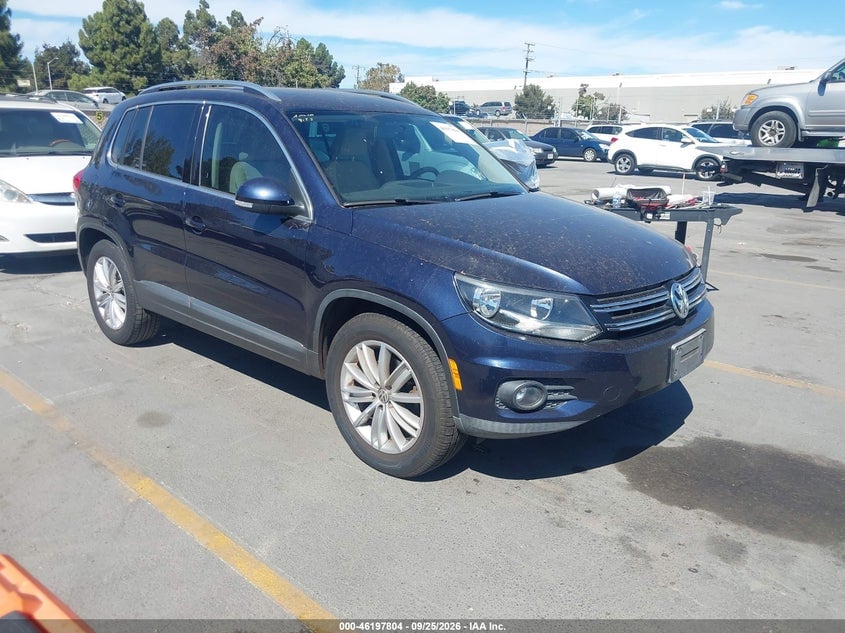 2013 VOLKSWAGEN TIGUAN SE | WVGAV3AX0DW066890 | UPCARS