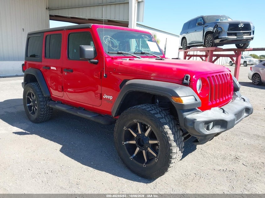 2019 JEEP WRANGLER UNLIMITED SPORT S 4X4 | 1C4HJXDN2KW676142 | UPCARS