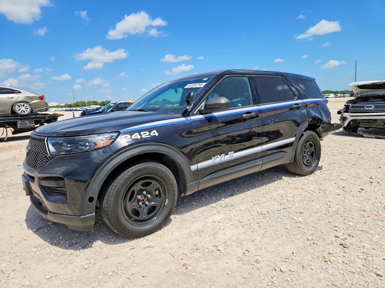 2024 FORD EXPLORER POLICE INTERCEPTOR | 1FM5K8AC7RGA47016 | UPCARS