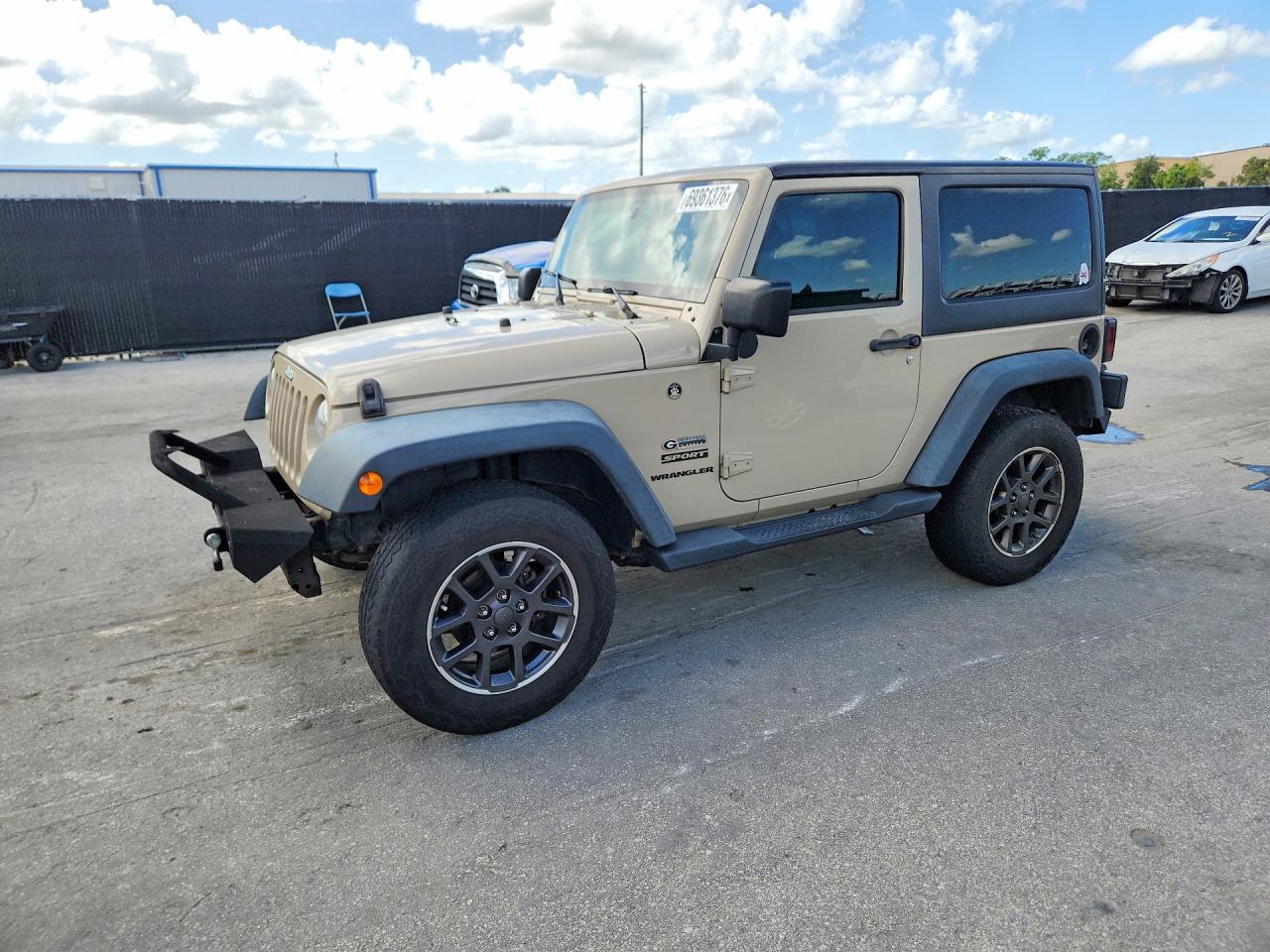 2016 JEEP WRANGLER SPORT | 1C4AJWAG3GL297984 | UPCARS