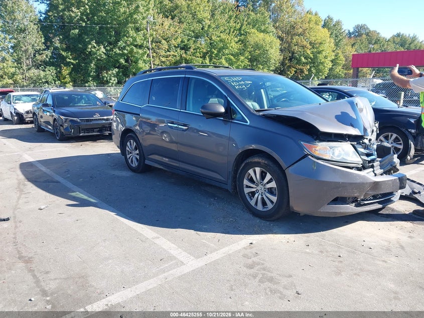 2016 HONDA ODYSSEY EX-L | 5FNRL5H62GB153639 | UPCARS