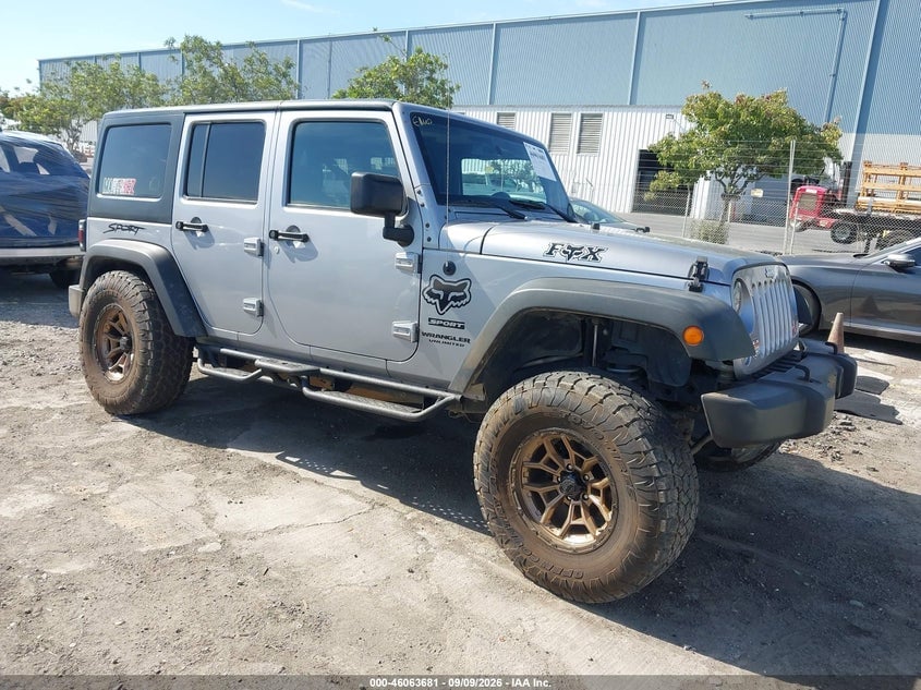 2017 JEEP WRANGLER UNLIMITED SPORT 4X4 | 1C4BJWDG8HL557183 | UPCARS