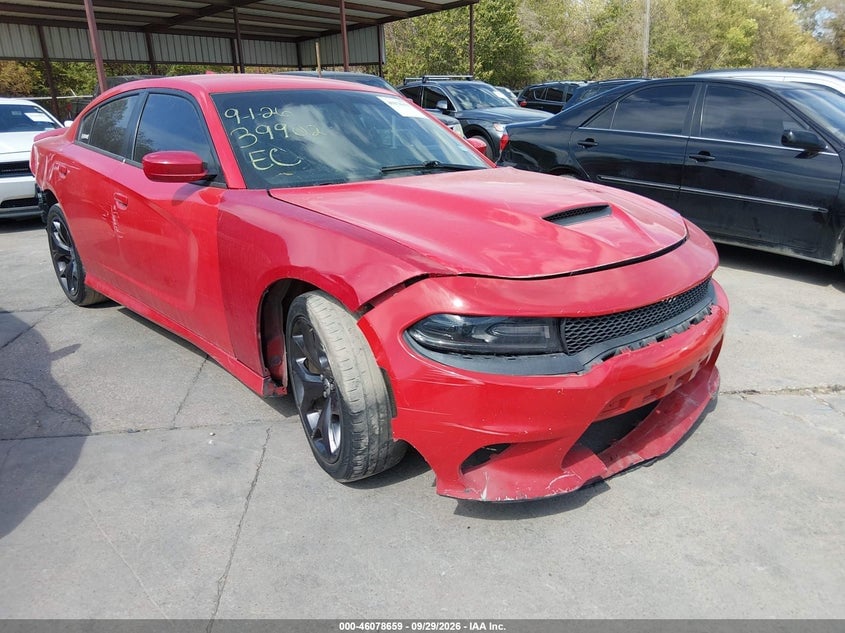 2019 DODGE CHARGE R/T RWD | 2C3CDXCT6KH584357 | UPCARS