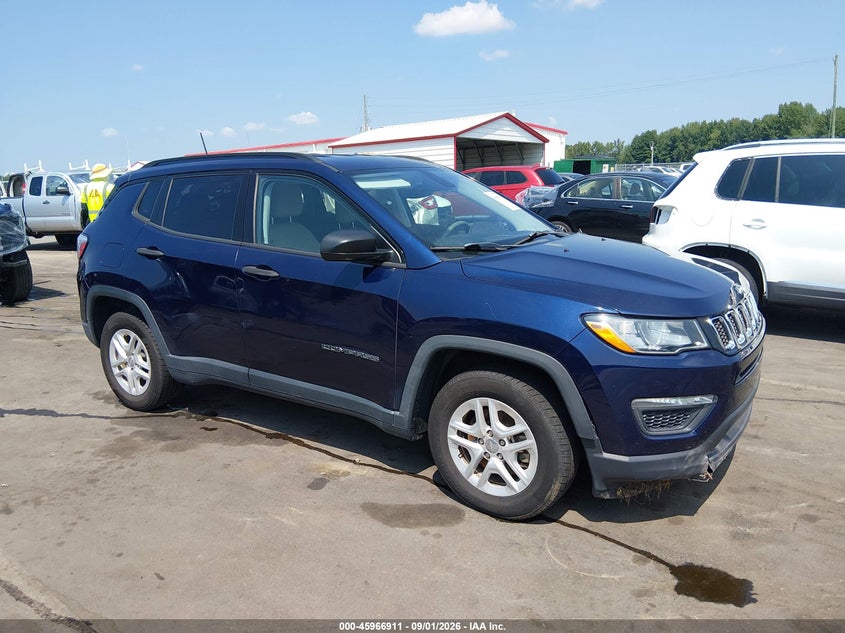 2018 JEEP COMPAS SPORT FWD | 3C4NJCAB6JT148582 | UPCARS