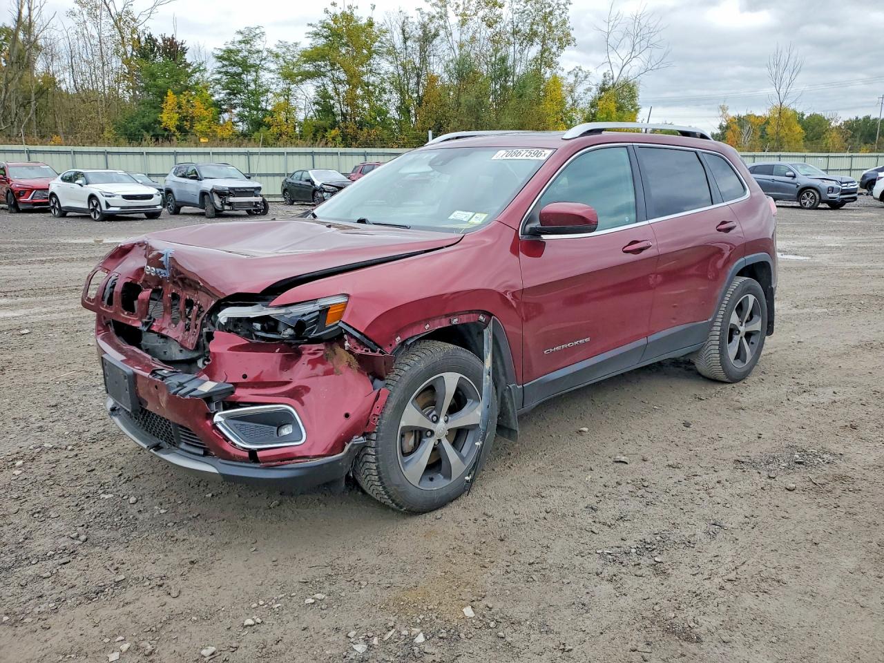2019 JEEP CHEROKEE LIMITED | 1C4PJMDX4KD261220 | UPCARS