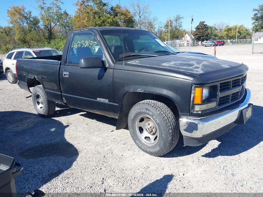 1998 CHEVROLET C1500 FLEETSIDE W/T | 1GCEC14W7WZ281347 | UPCARS