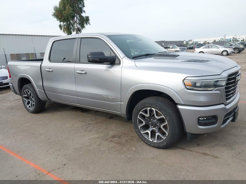 2025 RAM 1500 LARAMIE  4X4 5'7 BOX | 1C6SRFJP4SN635930 | UPCARS