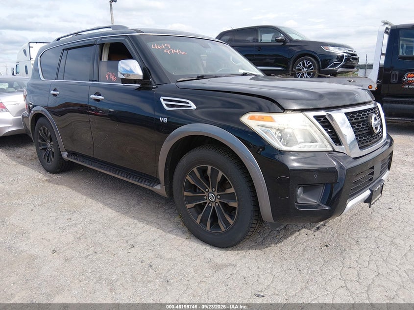 2017 NISSAN ARMADA PLATINUM | JN8AY2NF6H9302071 | UPCARS