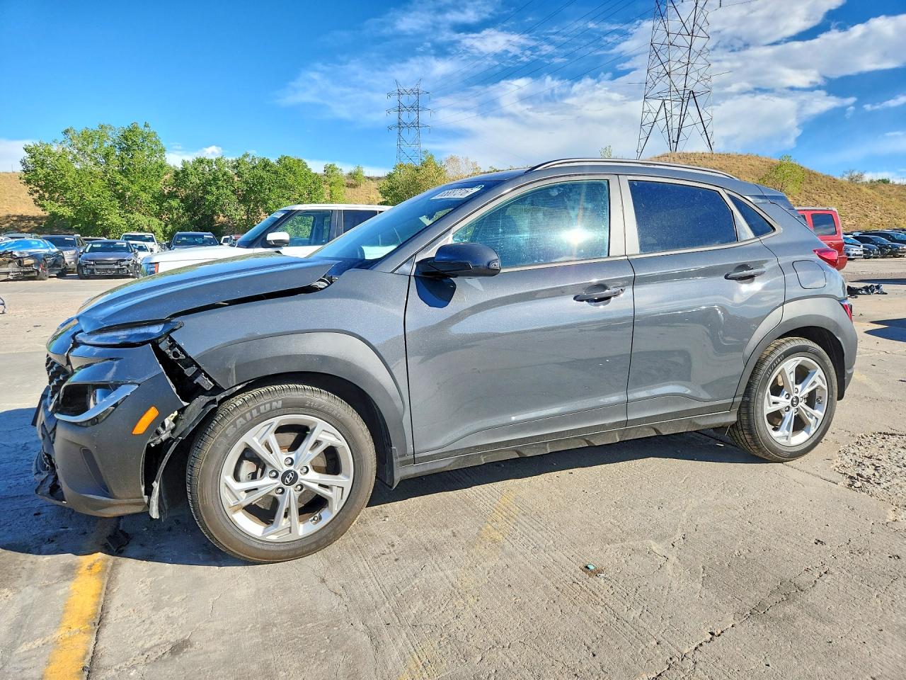 2023 HYUNDAI KONA SEL | KM8K6CAB9PU990377 | UPCARS