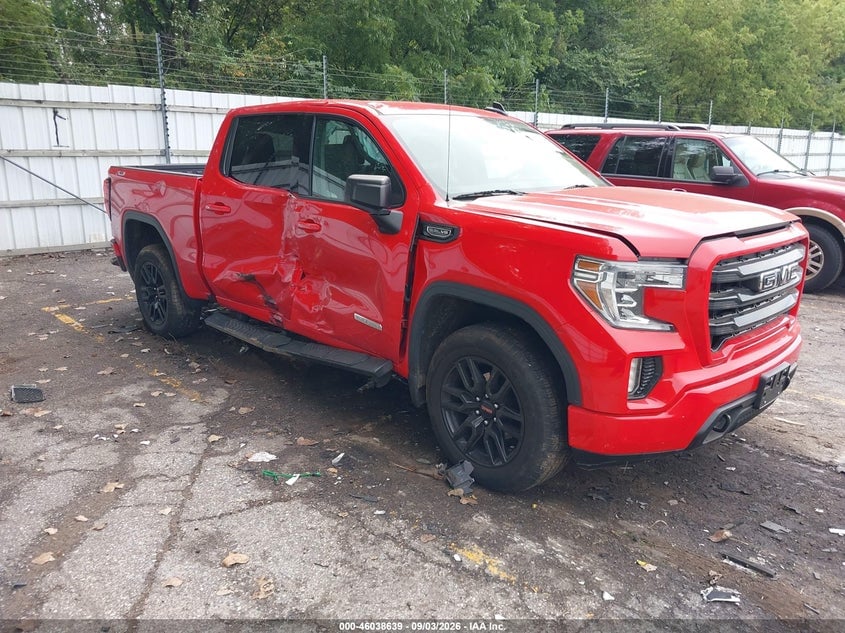 2021 GMC SIERRA 1500 4WD  SHORT BOX ELEVATION | 1GTU9CED5MZ349791 | UPCARS