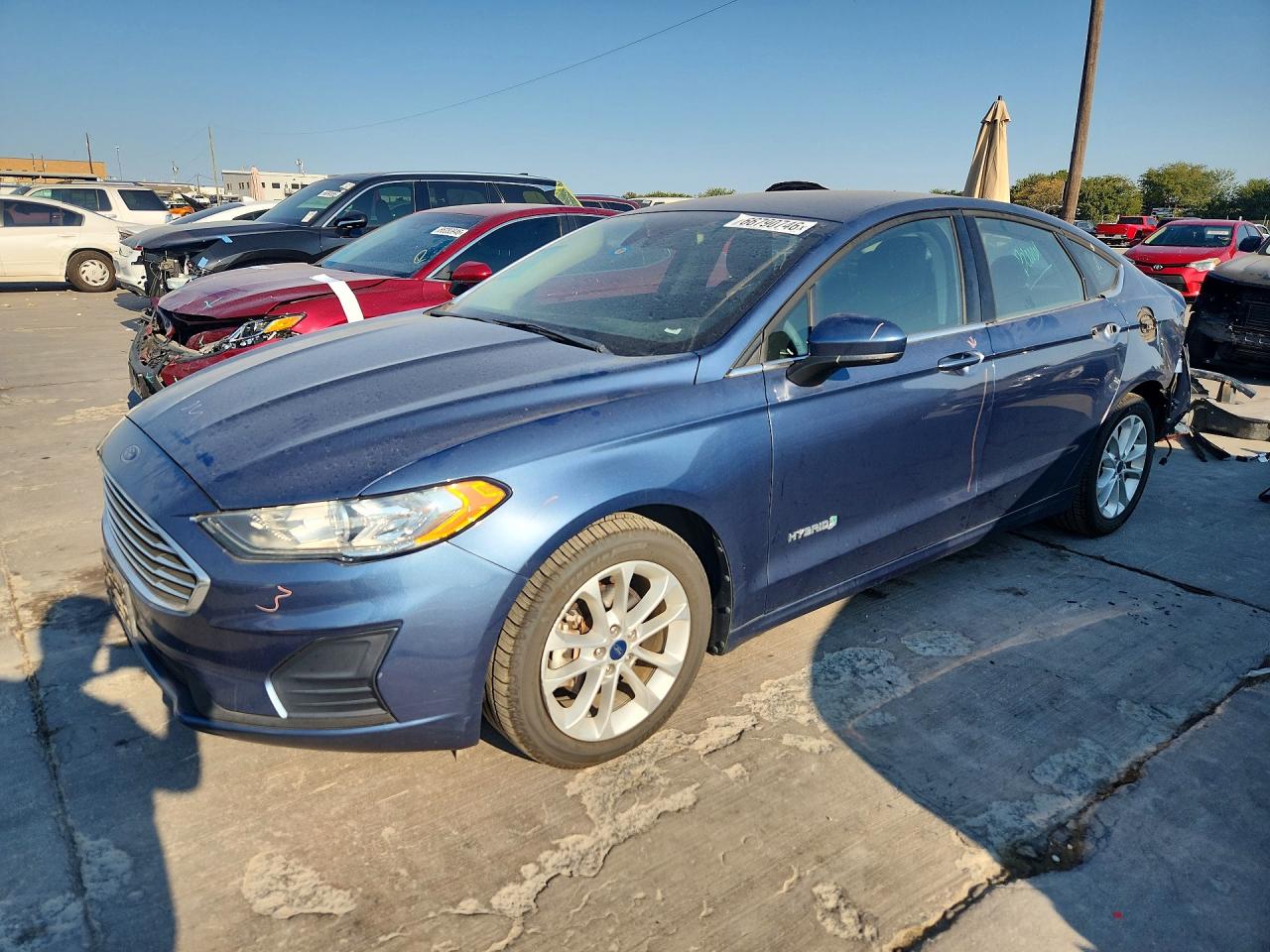 2019 FORD FUSION SE | 3FA6P0LU6KR208431 | UPCARS