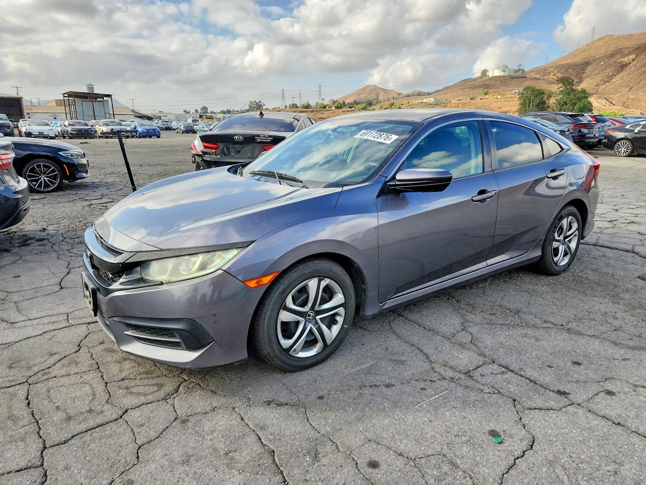 2016 HONDA CIVIC LX | 2HGFC2F5XGH527177 | UPCARS