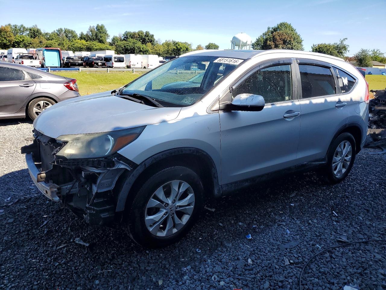 2012 HONDA CRV EXL | JHLRM4H7XCC007287 | UPCARS