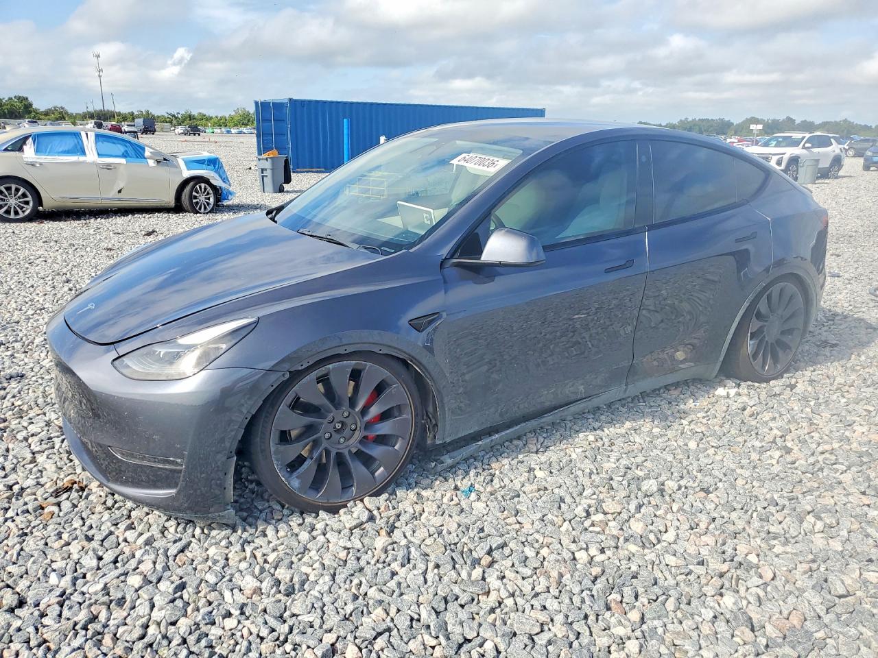 2021 TESLA MODEL Y | 5YJYGDEF6MF256654 | UPCARS