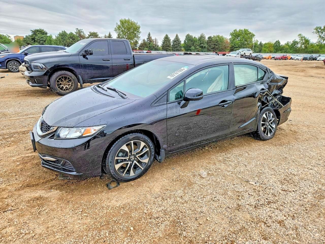 2013 HONDA CIVIC EX | 19XFB2F80DE031498 | UPCARS