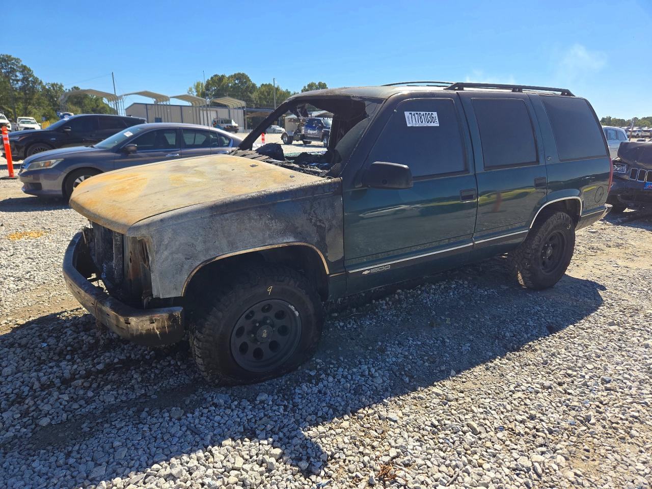 1997 CHEVROLET TAHOE K1500 | 1GNEK13R0VJ344274 | UPCARS