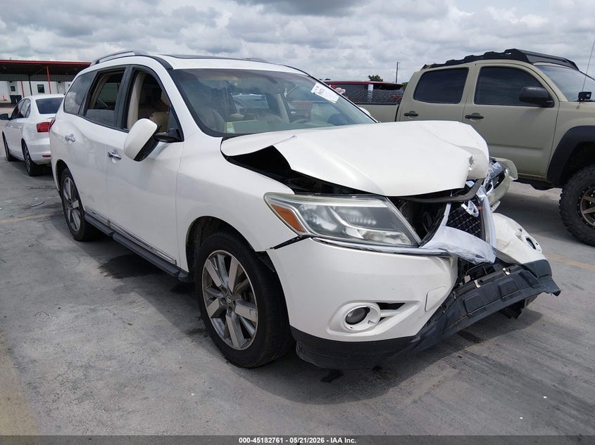 2013 NISSAN PATHFINDER PLATINUM | 5N1AR2MM8DC634093 | UPCARS