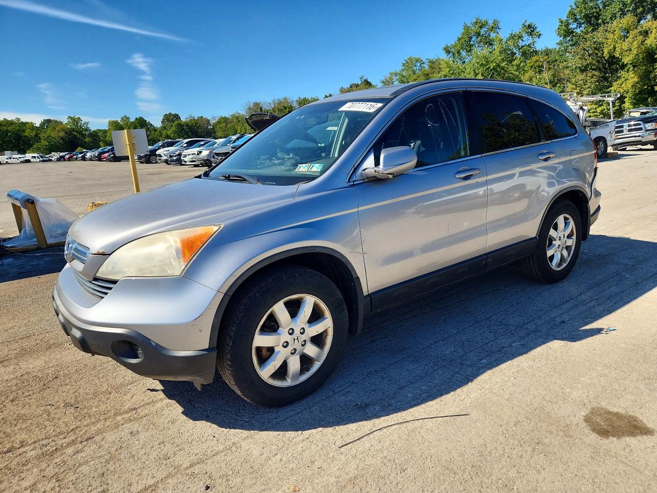 2007 HONDA CRV EXL | JHLRE48707C016504 | UPCARS