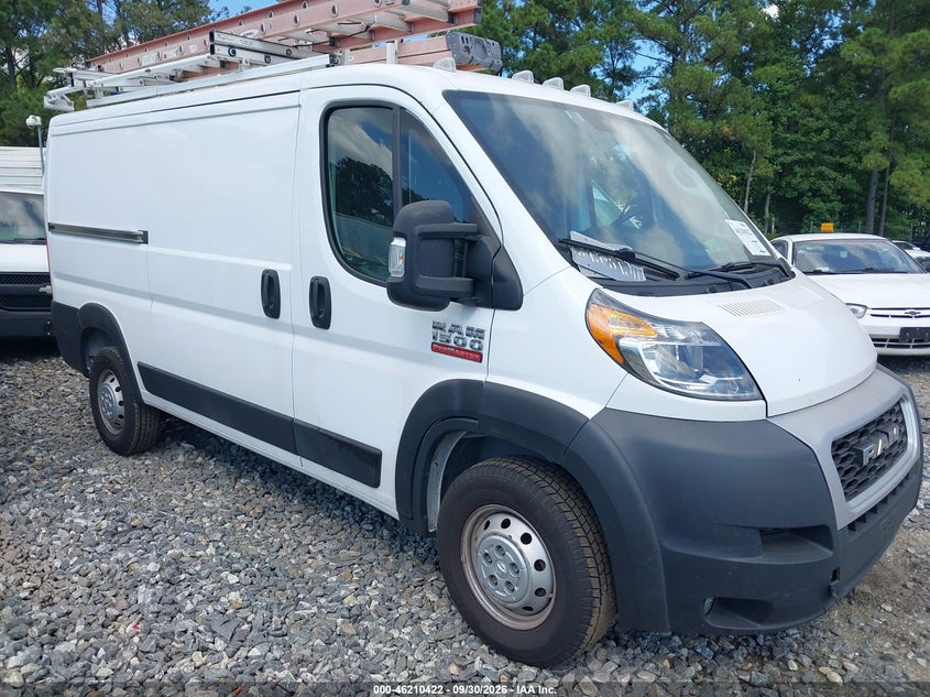 2021 RAM PROMASTER 1500 LOW ROOF 136 WB | 3C6LRVAG3ME516031 | UPCARS