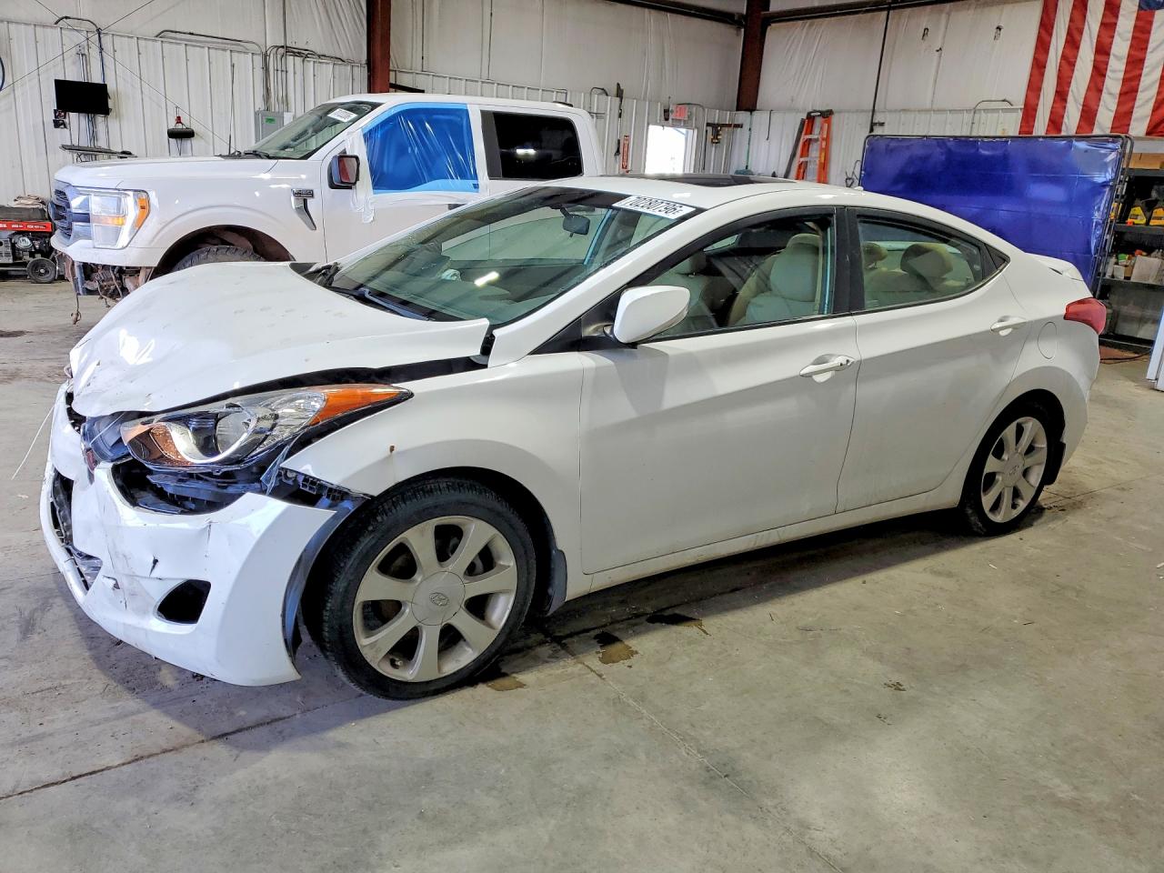 2012 HYUNDAI ELANTRA LIMITED | 5NPDH4AE5CH117138 | UPCARS