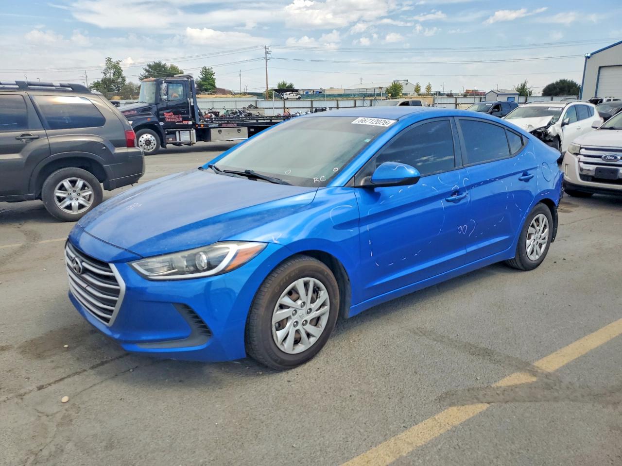 2017 HYUNDAI ELANTRA SE | KMHD74LF5HU082716 | UPCARS