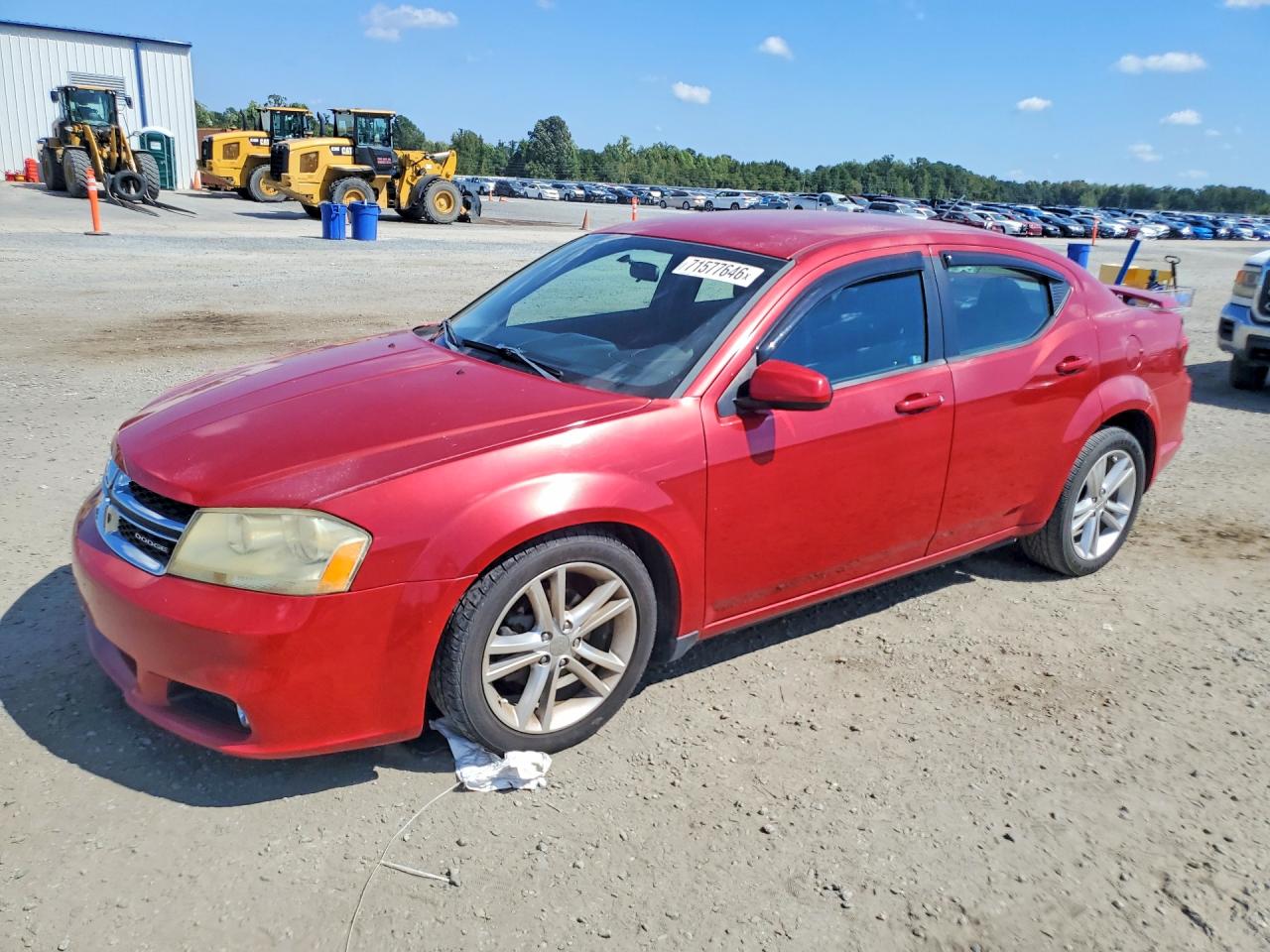 2012 DODGE AVENGER SXT | 1C3CDZEG6CN142537 | UPCARS