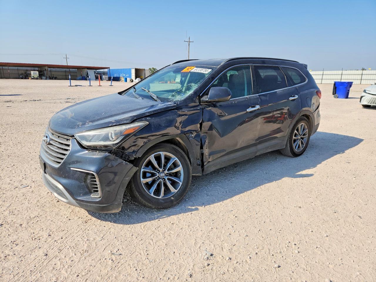 2017 HYUNDAI SANTA FE SE | KM8SM4HFXHU212627 | UPCARS