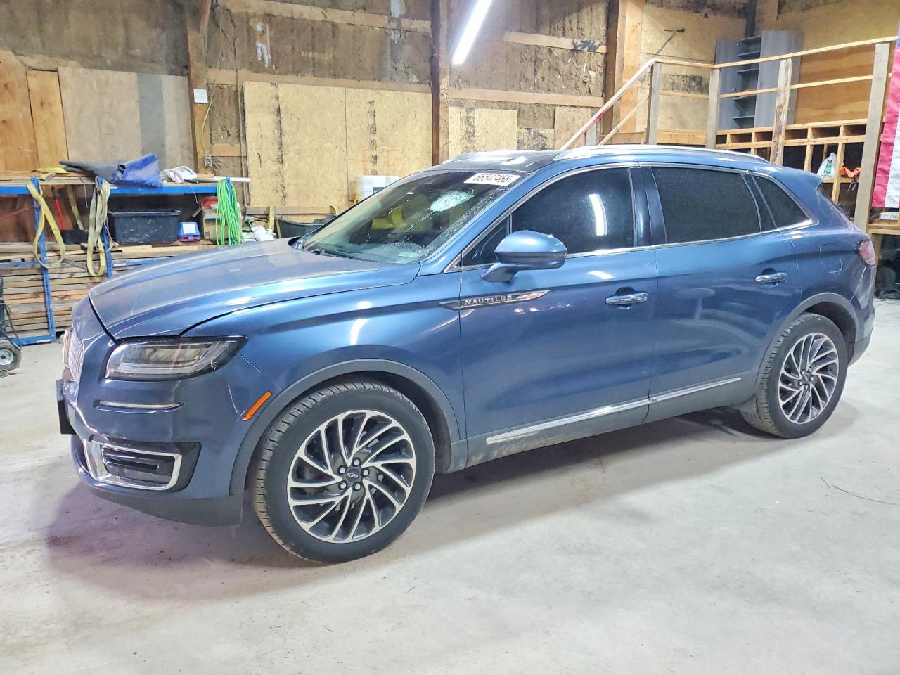 2019 LINCOLN NAUTILUS RESERVE | 2LMPJ8LP3KBL61677 | UPCARS