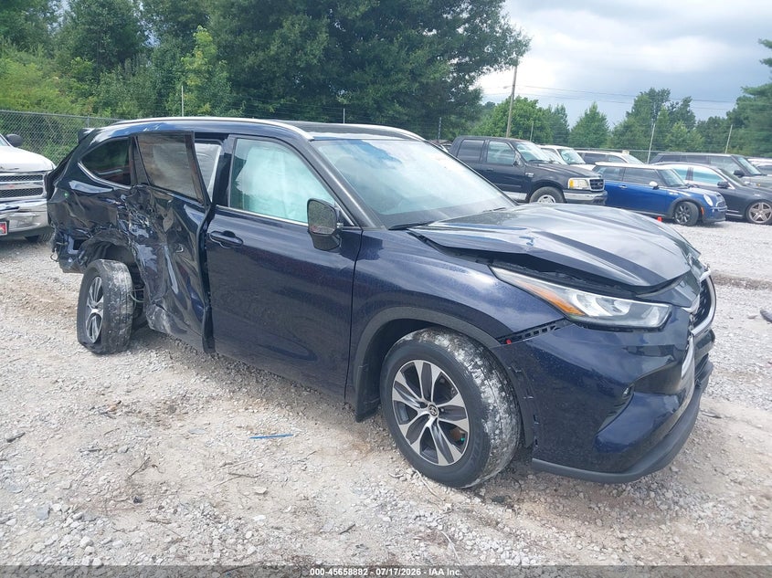 2020 TOYOTA HIGHLANDER XLE | 5TDGZRBH0LS513844 | UPCARS