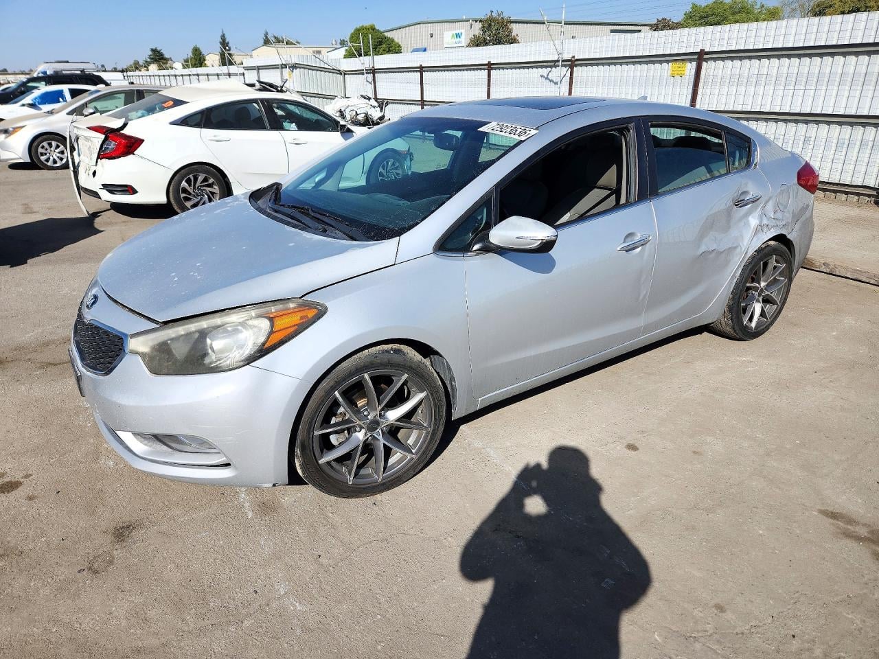 2015 KIA FORT EX | KNAFZ4A8XF5405612 | UPCARS