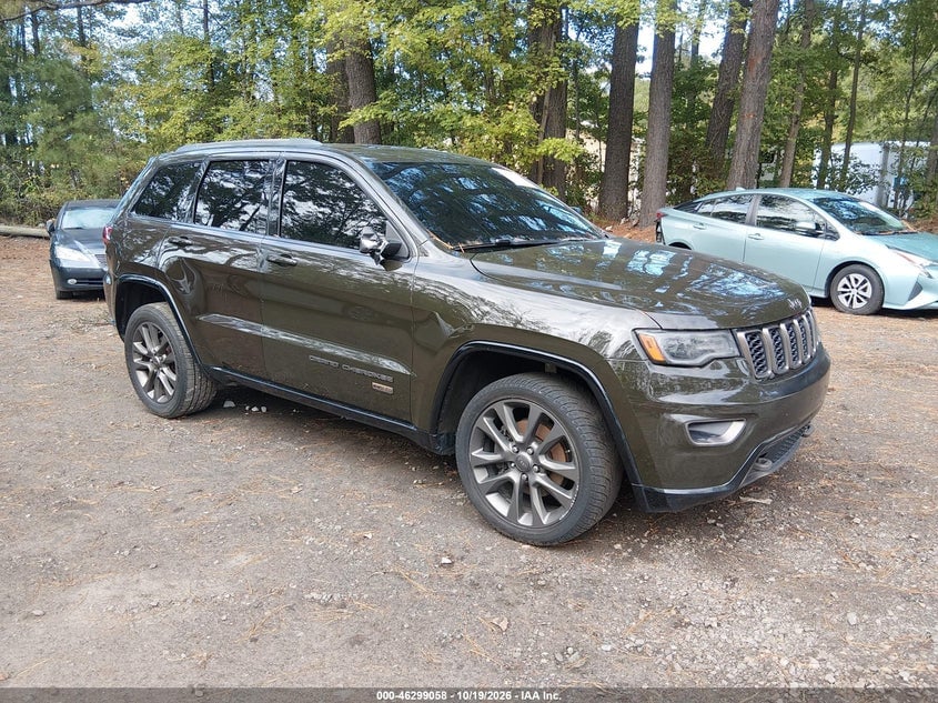 2016 JEEP GRAND CHEROKEE LIMITED 75TH ANNIVERSARY | 1C4RJFBG4GC432195 | UPCARS