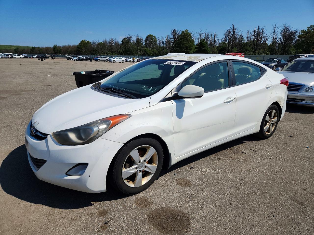 2013 HYUNDAI ELANTRA GLS | 5NPDH4AE3DH383470 | UPCARS