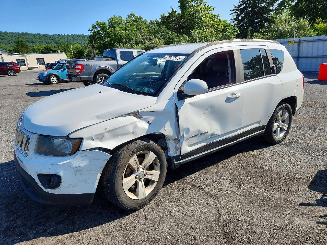 2016 JEEP COMPASS LATITUDE | 1C4NJDEB4GD690942 | UPCARS