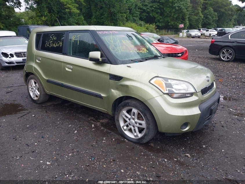 2010 KIA SOUL + | KNDJT2A2XA7047178 | UPCARS
