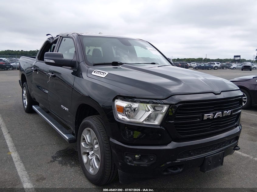 2019 RAM 1500 BIG HORN/LONE STAR  4X4 6'4 BOX | 1C6SRFMT9KN897936 | UPCARS