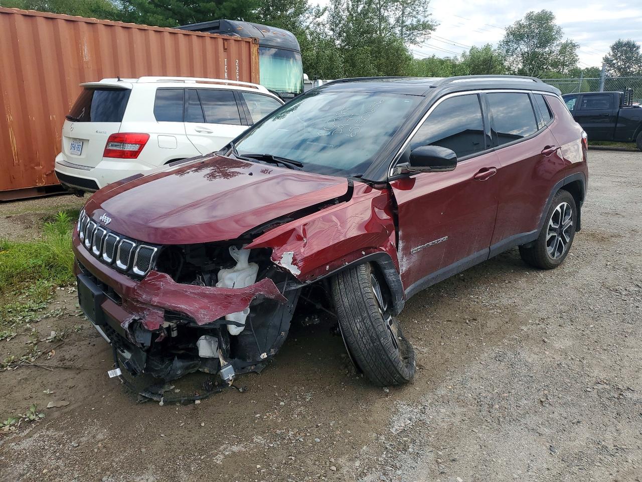 2022 JEEP COMPASS LIMITED | 3C4NJDCBXNT109874 | UPCARS