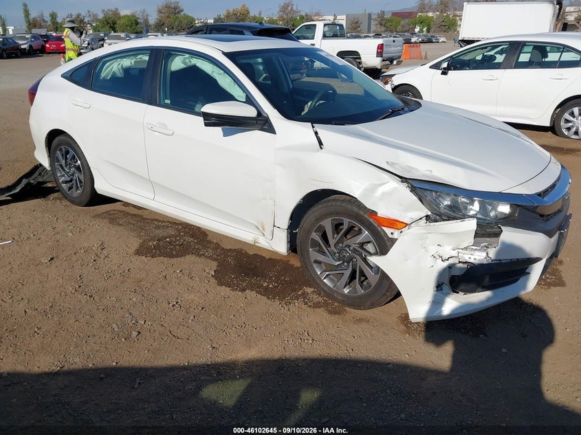 2018 HONDA CIVIC EX | 2HGFC2F76JH542915 | UPCARS
