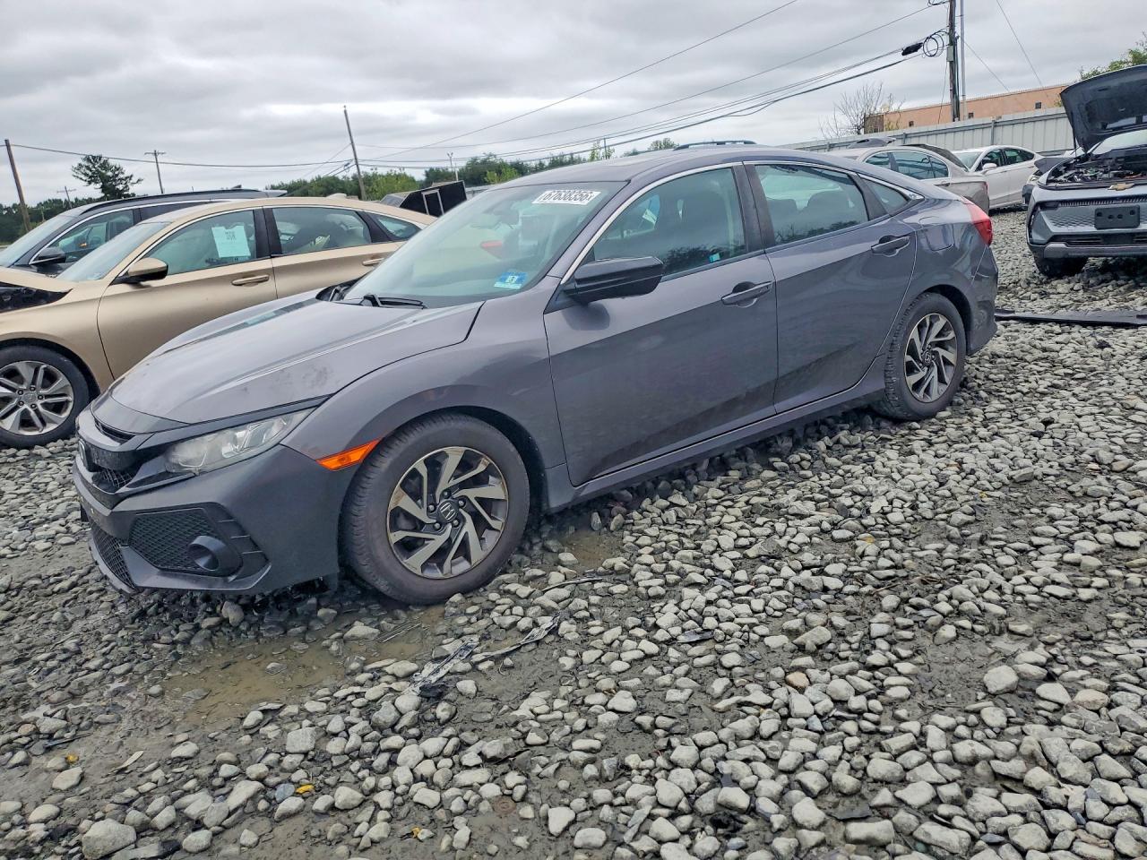 2018 HONDA CIVIC EX | 2HGFC2F70JH550394 | UPCARS