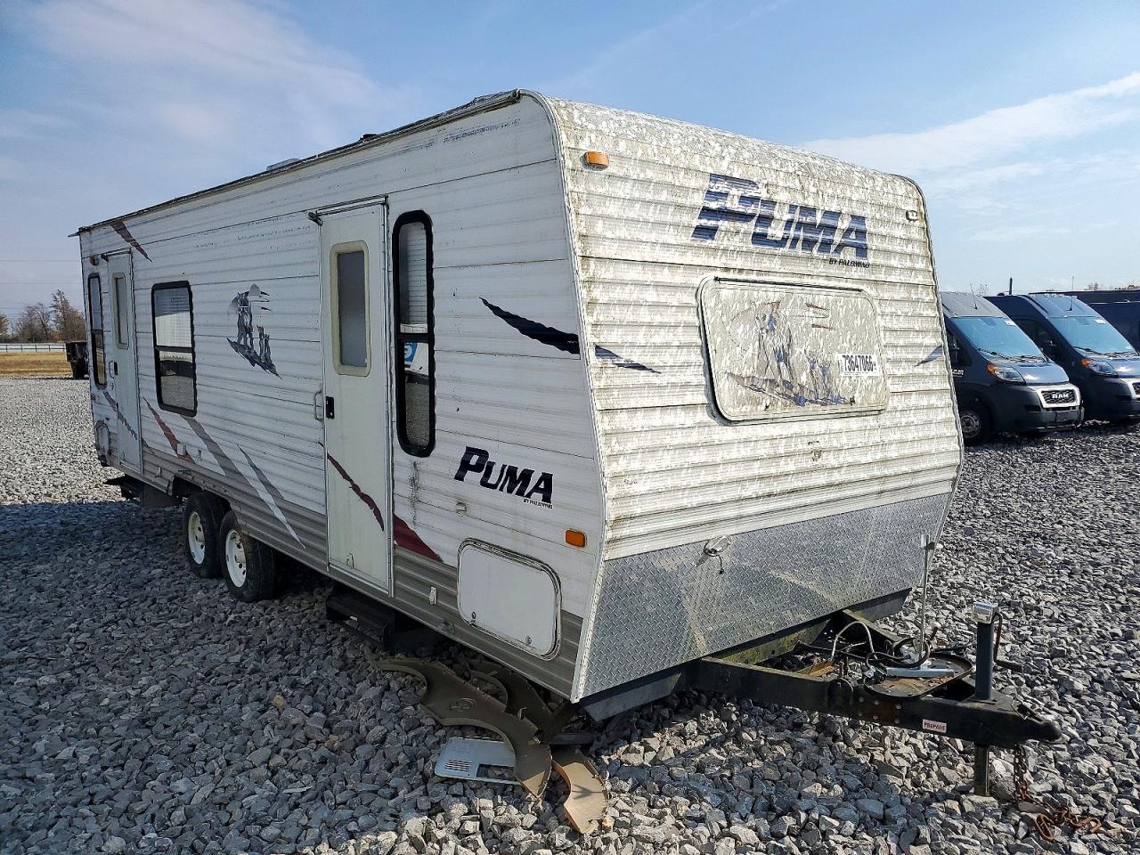2008 FOREST RIVER PUMA CAMPER | 4X4TPUA208P015837 | UPCARS