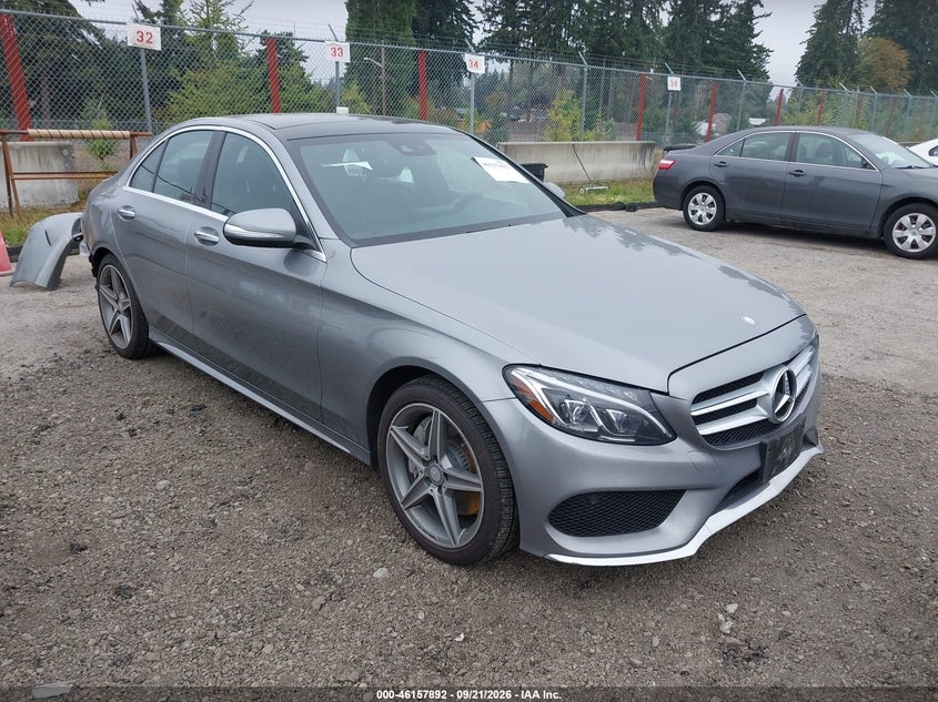 2015 MERCEDES-BENZ C 300 SPORT 4MATIC | 55SWF4KB4FU062881 | UPCARS