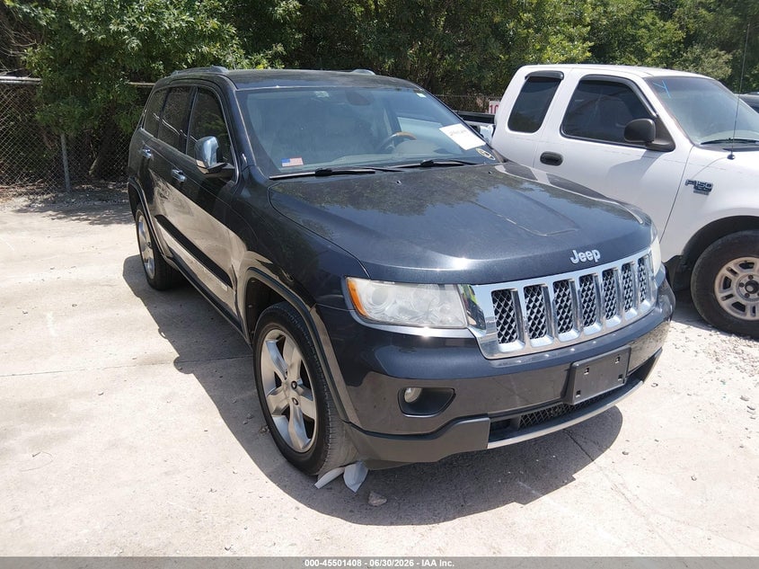 2012 JEEP GRAND CHEROKEE OVERLAND | 1C4RJECG3CC264858 | UPCARS