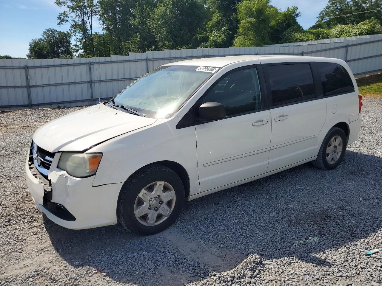 2012 DODGE CARAVAN SE | 2C4RDGBG7CR140930 | UPCARS