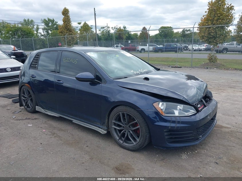 2016 VOLKSWAGEN GOLF GTI S 4-DOOR | 3VW5T7AU9GM056983 | UPCARS