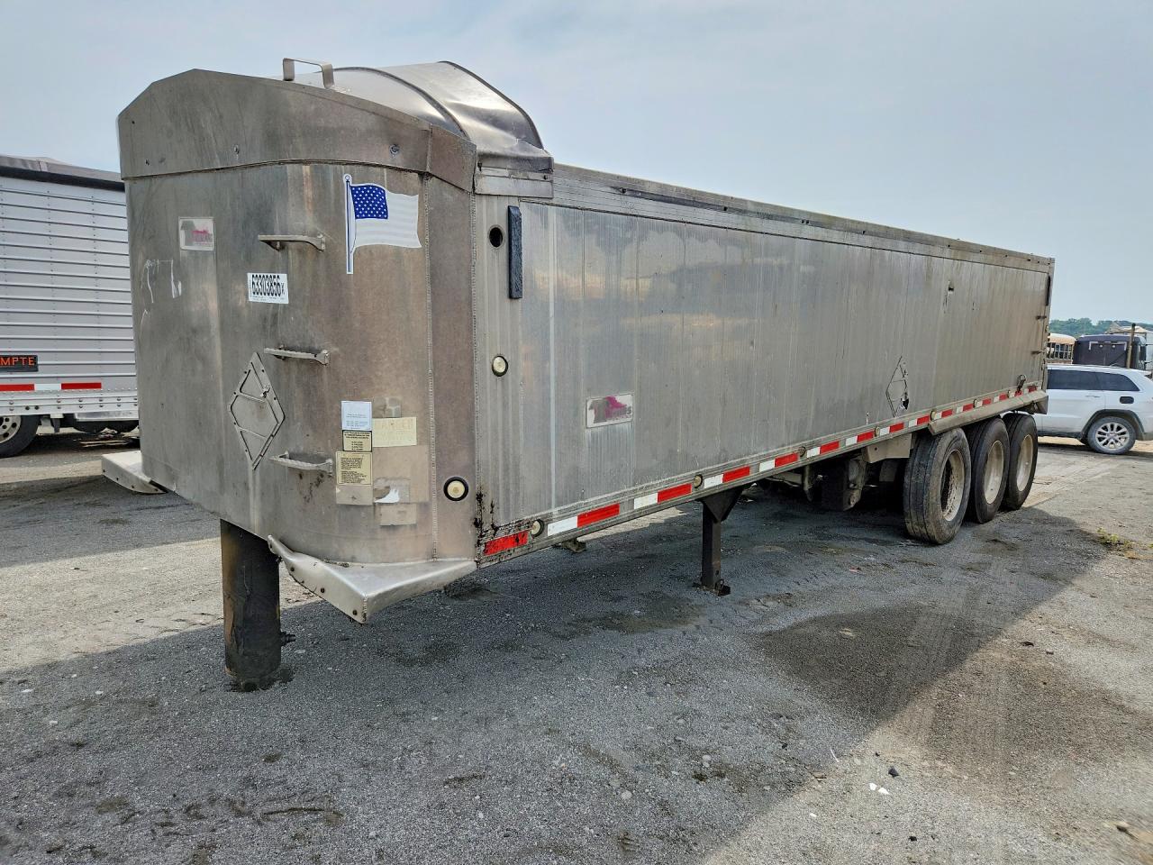 2012 TRAV TRAILERS IS END DUMP TRAILER | 48X1F3039C1007686 | UPCARS