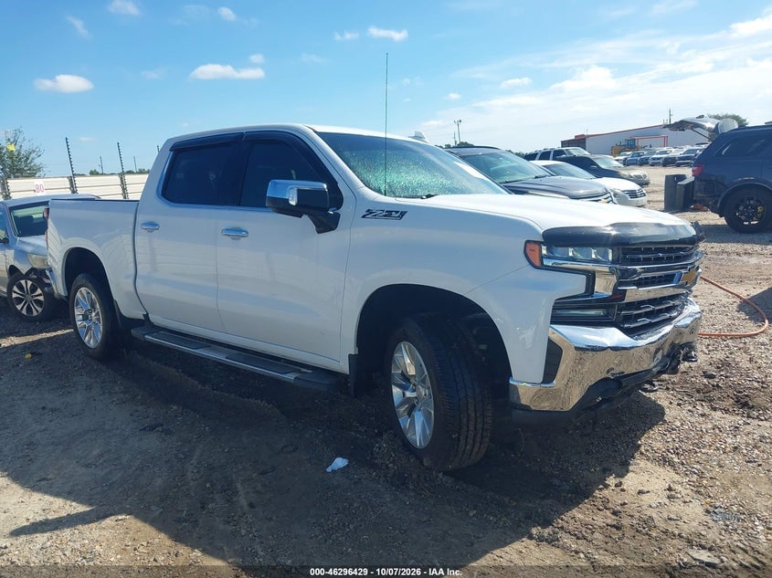 2020 CHEVROLET SILVERADO 1500 4WD  SHORT BED LTZ | 3GCUYGED8LG407773 | UPCARS