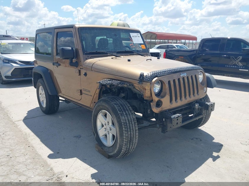 2015 JEEP WRANGLER SPORT | 1C4AJWAG1FL598171 | UPCARS