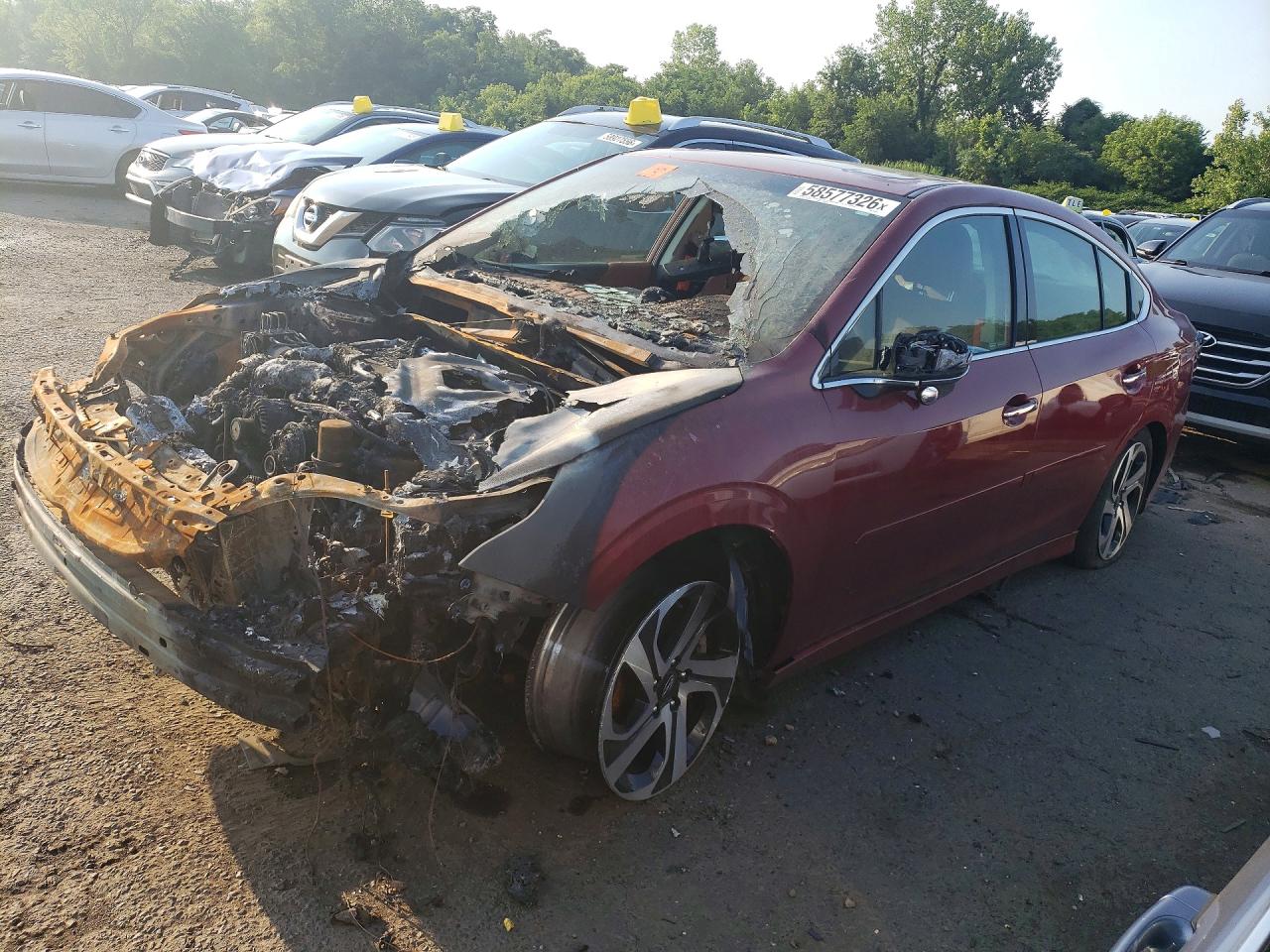 2022 SUBARU LEGACY TOURING XT | 4S3BWGP62N3014594 | UPCARS