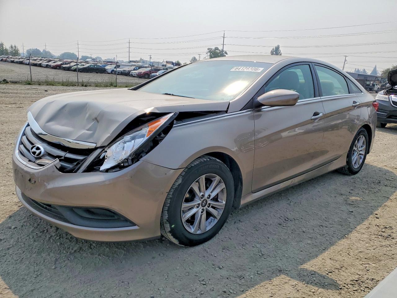 2014 HYUNDAI SONATA GLS | 5NPEB4AC4EH902614 | UPCARS